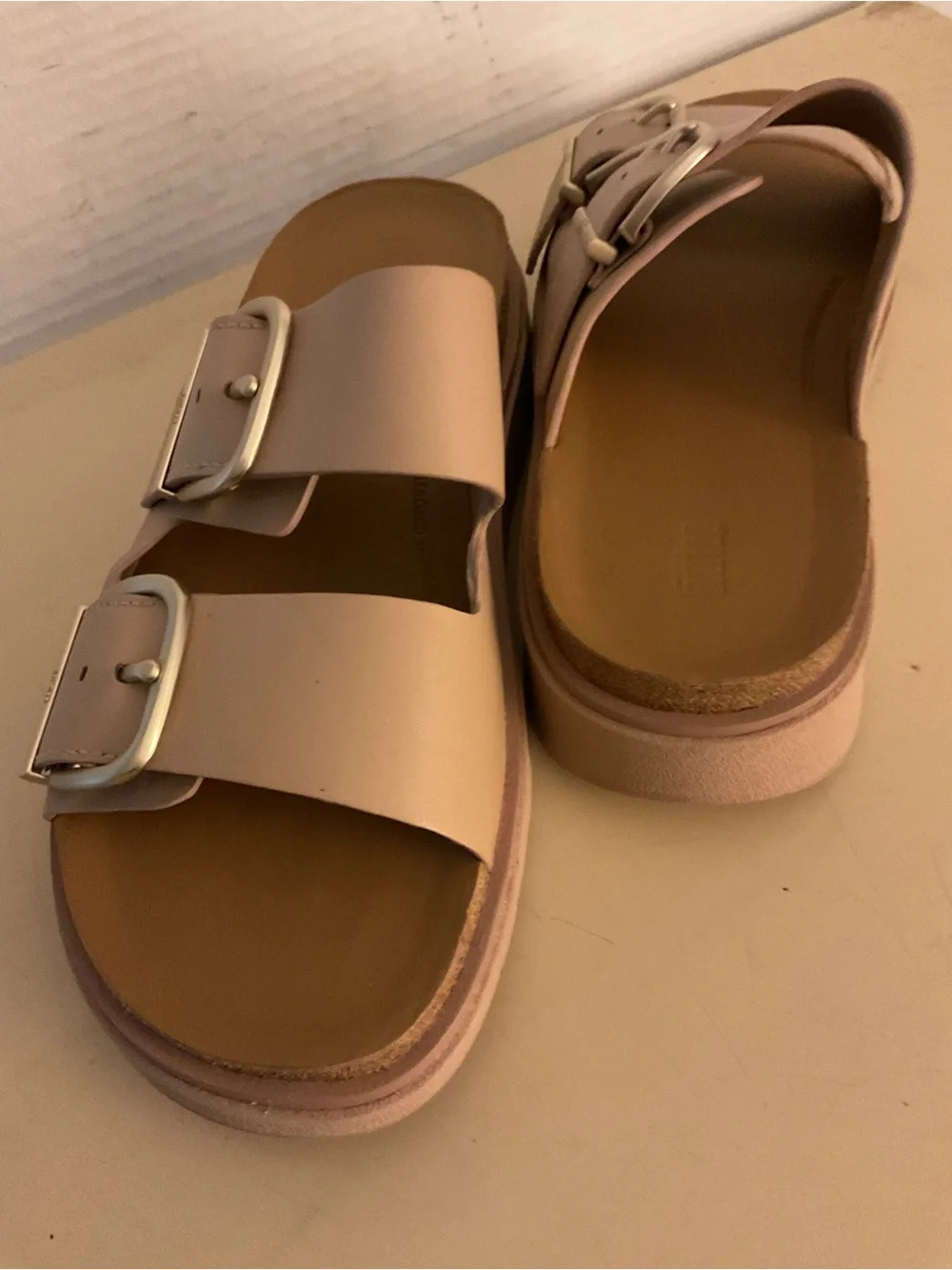 Fitflop Women's Double-Buckle Platform Gen-FF sandals US 7